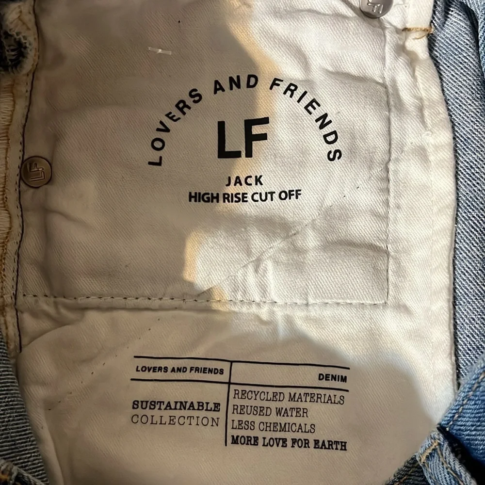 NWT Lovers and Friends Jack High Rise‎ Cut Off Shorts Size 28